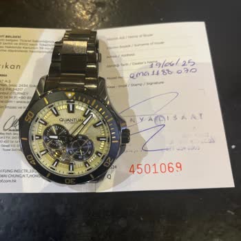 Konyalı Saat Kusurlu Saat ve İlgisiz Mağaza Personeliyle Yaşanan Hayal Kırıklığı