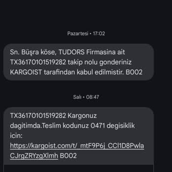 Sipariş Ettiğim Gömlekler Teslim Edilmeden İade Sürecine Alındı