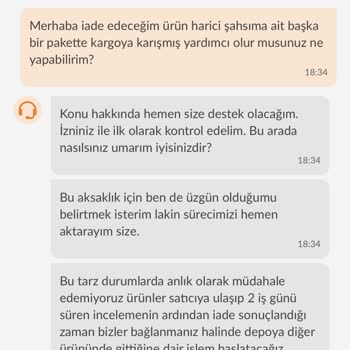 İade Sürecinde Kayıp Ürün Ve İlgisizlik