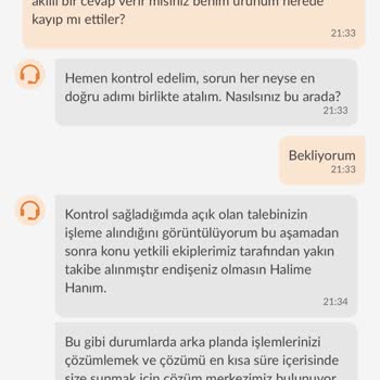İade Sürecinde Kayıp Ürün Ve İlgisizlik