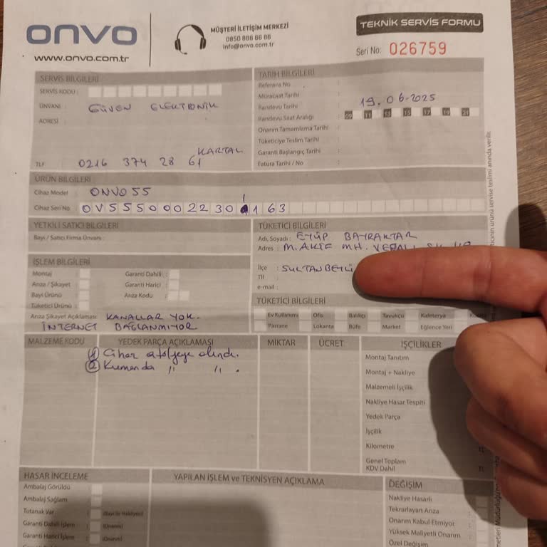 Televizyonumuza El Konuldu, Servis Mağduriyeti Yaşıyoruz