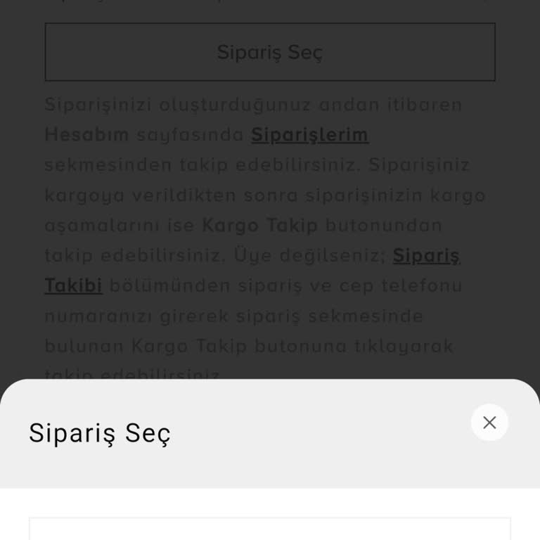 Sipariş Takibi Ve Müşteri Hizmetlerinde Büyük Sorun
