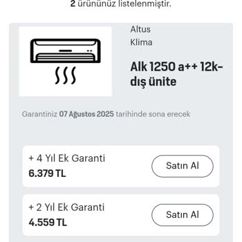 Altus Klimada Tekrarlayan Gaz Kaçağı Ve Yetersiz Servis Mağduriyeti