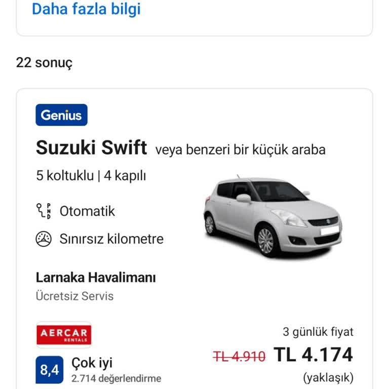 Booking'den Kiralanan Araçta İletişim Ve Destek Sorunu