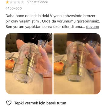 Kahveden Kıl Çıktı, Özür Yerine İlgisizlik Gördüm