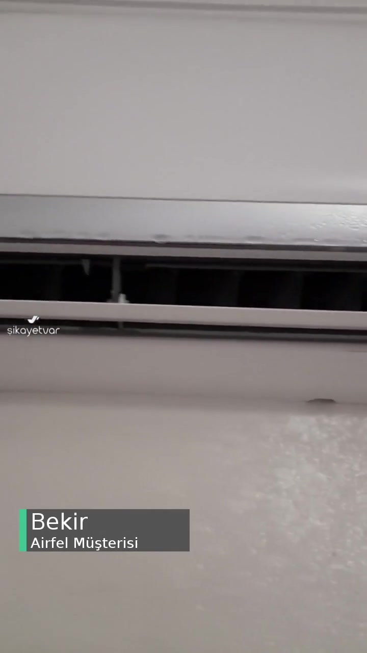 Airfel Klima Ünitesinin İçinden Su Damlacıkları Damlıyor videonun kapak resmi