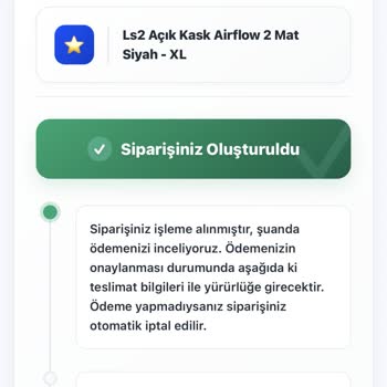 Aldığım Kask Gönderilmedi, Ekstra Ücret Talep Edildi