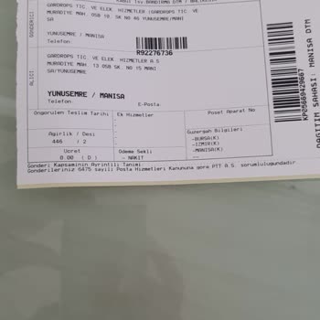 Gardrops'ta Yanlış Adrese Teslim Edilen İade Kargosu Sorunu