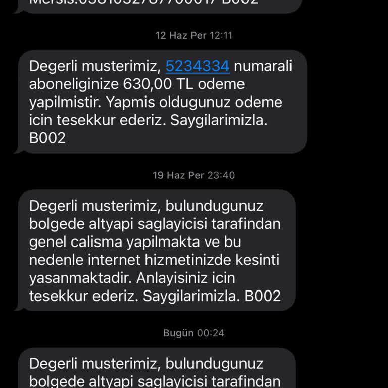Millenicom İnternet Hizmeti Sürekli Arızalı Ve Sorunlar Çözülmüyor