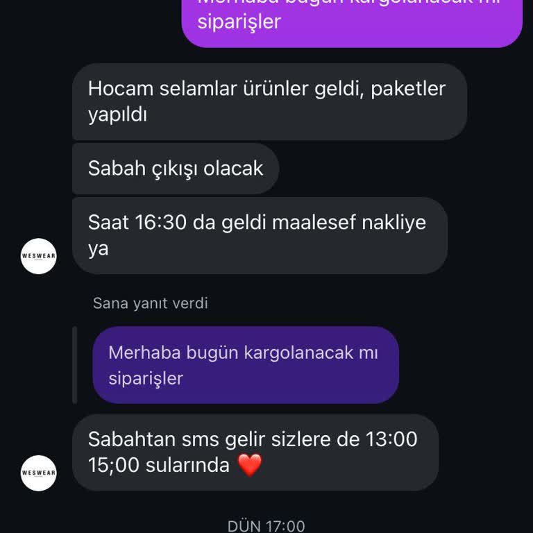 Siparişim Gönderilmedi, Müşteri Hizmetlerine Ulaşmakta Güçlük Yaşıyorum