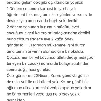 Çocuğumun Okulda Yaşadığı Olumsuz Deneyimler Ve İlgisizlik
