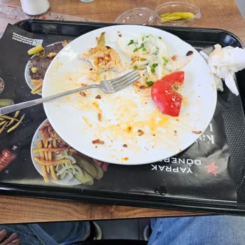 Yaprak Döner Ankara Şubesinde Sunulan Domateslerin Kalitesi Hayal Kırıklığı Yarattı