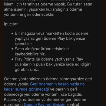 Onaylanan İade Sonrası Ücretin Hala Kesilmesi Hakkında Şikayet