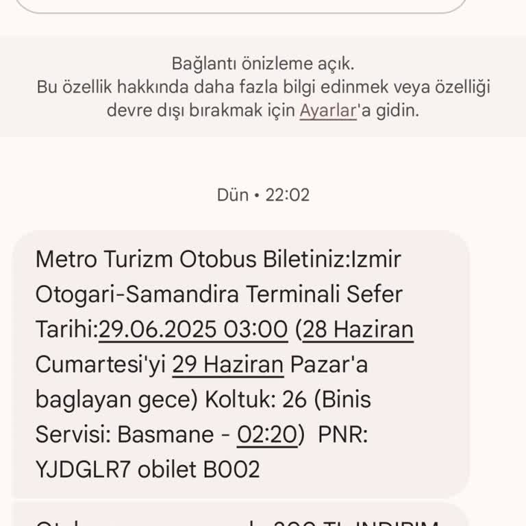 Metro Turizm Şehir İçi Servis Sorunu Ve Ek Masraf