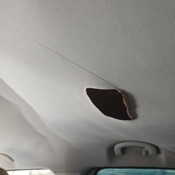 Fiat 500L Tavan Döşemesi Kısa Sürede Sarktı