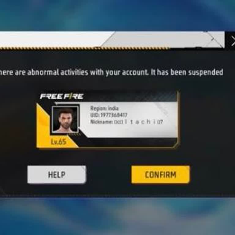 My Free Fire Account Banned Due to Hacker