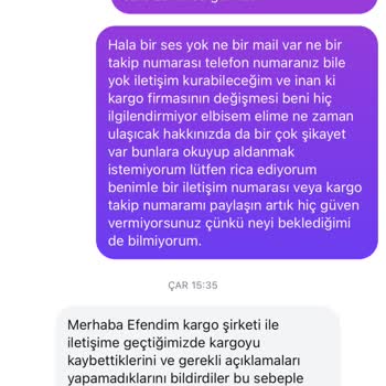 Siparişimde Yaşadığım Mağduriyet Ve İletişim Sorunu