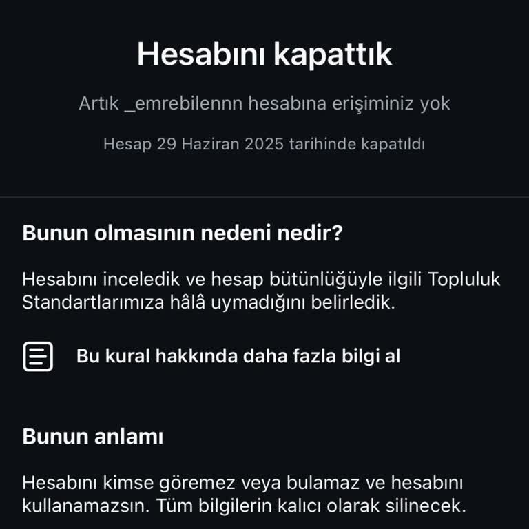 Haksız Hesap Kapatılması Nedeniyle Mağduriyet Yaşıyorum