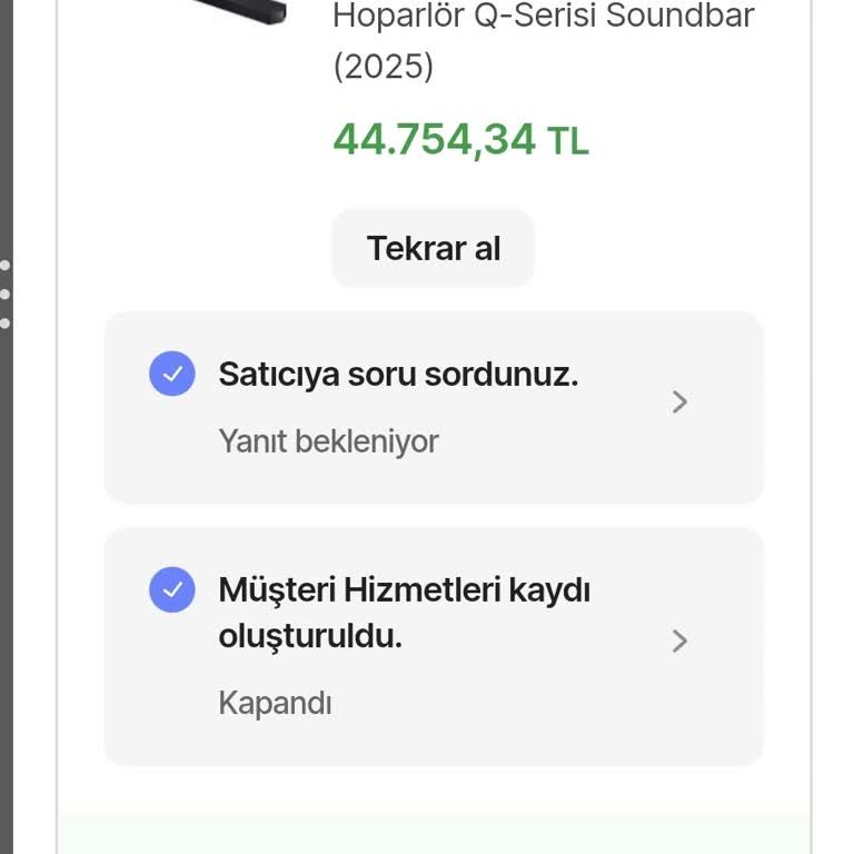 Teslim Edilmeyen Ürün İçin Başvurum Sonuçsuz Kaldı