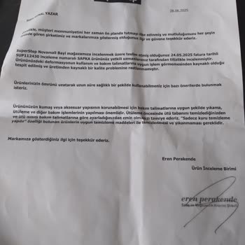 Kısa Sürede Deforme Olan Pahalı Şapkaya Hayal Kırıklığı