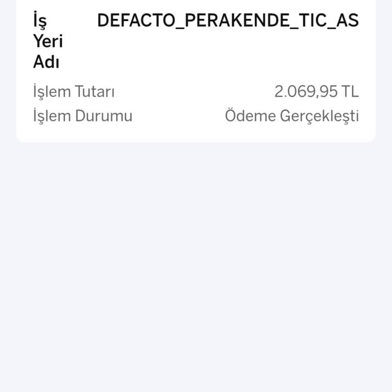 DeFacto schockierende Erfahrung mit der Filiale Alanya Cumhuriyet