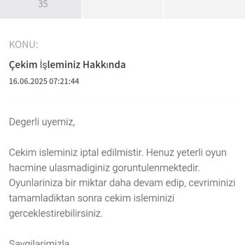 Kazanç Sonrası Ödeme Reddi Ve Hesap Sıfırlama Sorunu