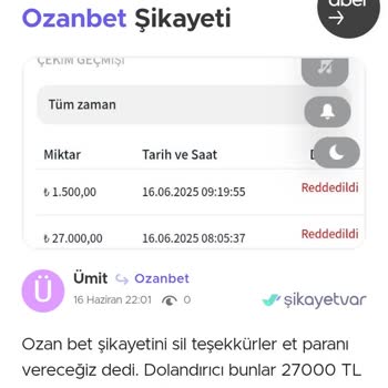 Kazanç Sonrası Ödeme Reddi Ve Hesap Sıfırlama Sorunu