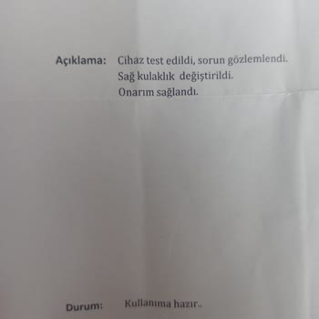 Garanti Sonrası Kulaklık Sorunu Çözülmedi, Mağaza Sorumluluk Almadı