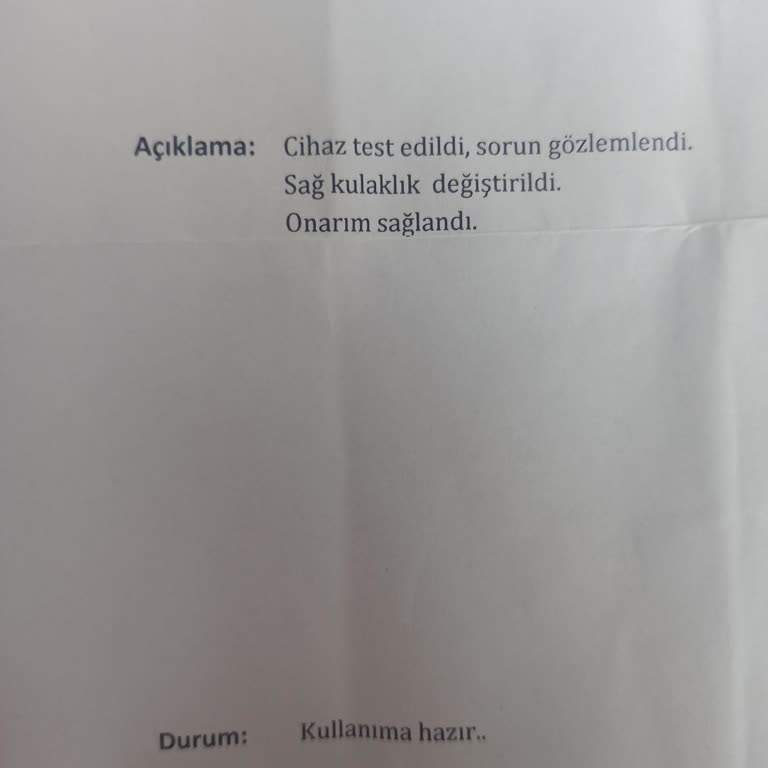 Garanti Sonrası Kulaklık Sorunu Çözülmedi, Mağaza Sorumluluk Almadı