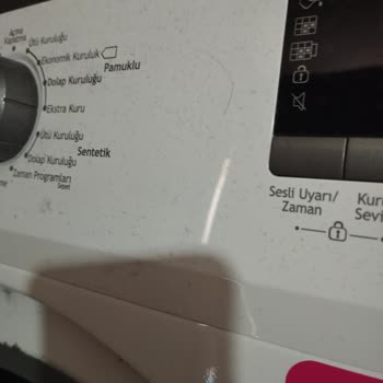 Yeni Kurutma Makinesi Toz Ve Tüy Saçıyor!