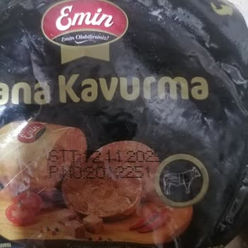 BİM Aldığım Kavurmanın İçinden Çıkan Yabancı Maddeler Güvenimi Zedeledi