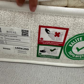 Seçtiğimizden Farklı Ve Kullanılamaz Sertlikte Yatak Gönderildi