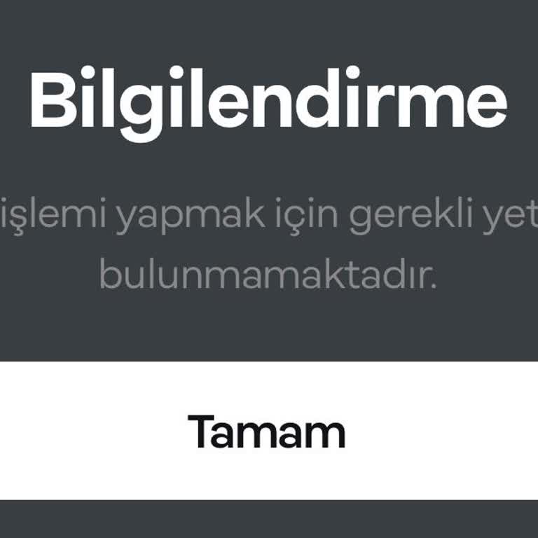 Papara Hesabımda İşlem Yetkim Olmadığı İçin Para Gönderemiyorum
