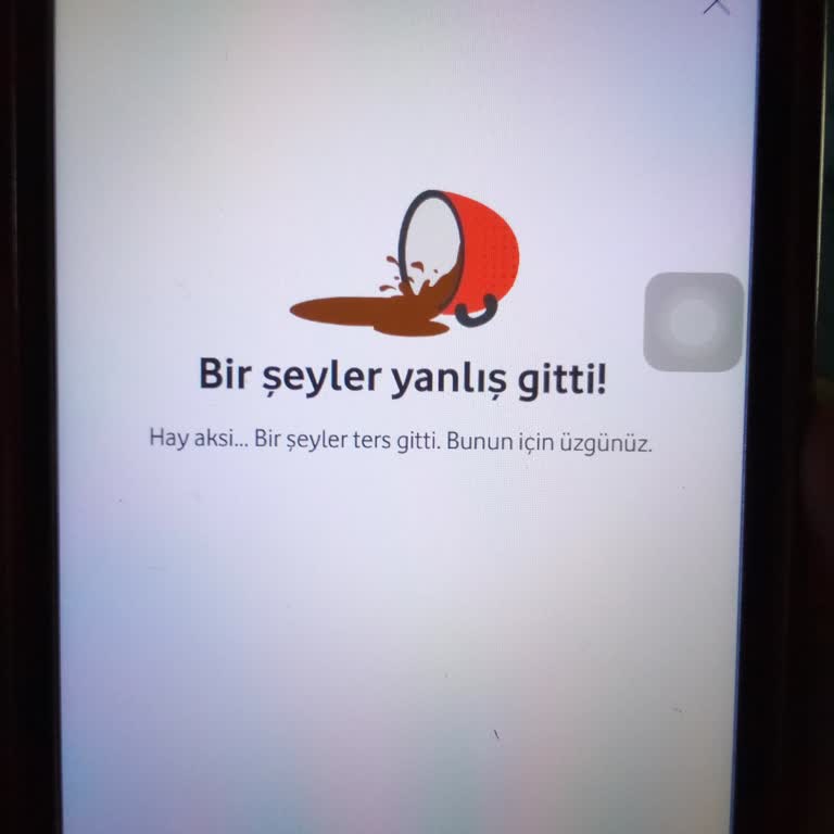 Vodafone Çark Hediyesi İnternet Hatası Sürekli Devam Ediyor