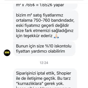 Siparişim İptal Edildi Fiyat Gerekçesiyle Mağdur Oldum