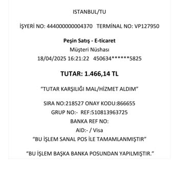 Sipariş İptali Sonrası İade Sorunu Ve Yetersiz Müşteri Hizmeti