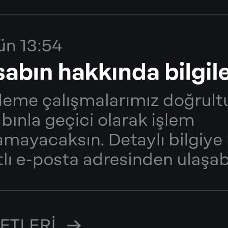 Papara Hesabım Uzun Süredir İnceleme Altında, Bilgi Verilmiyor
