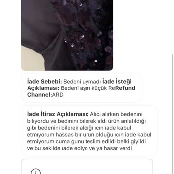 Gardrops Satıcıyı Korumuyor Ve Mağdur Ediyor