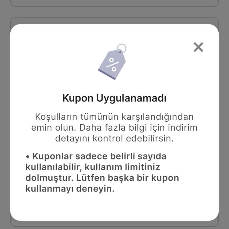 Migros Hoş Geldin Kuponu Kullanılamıyor, Müşteri Hizmetleri Yetersiz