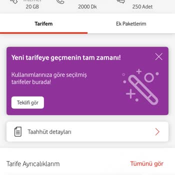Vodafone'dan Yüksek Zam Ve Kısıtlanan Paket İçeriği Mağduriyeti
