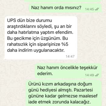 Guess Online Siparişim Teslim Edilmedi, Müşteri Hizmetlerinden Yanıt Alamadım