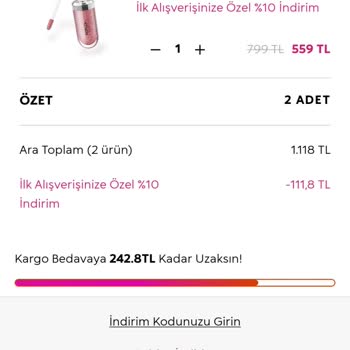 Kiko Milano Web Sitesi Hataları Yüzünden İndirimden Yararlanamıyorum