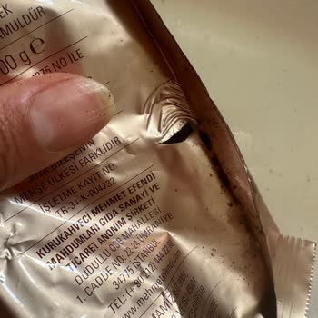 Aldığım Kahve Paketi Yırtık Çıktı, Yarısı Döküldü