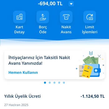 Denizbank Kartıma Haksız Yıllık Üyelik Ücreti Yansıtıldı İadesini İstiyorum