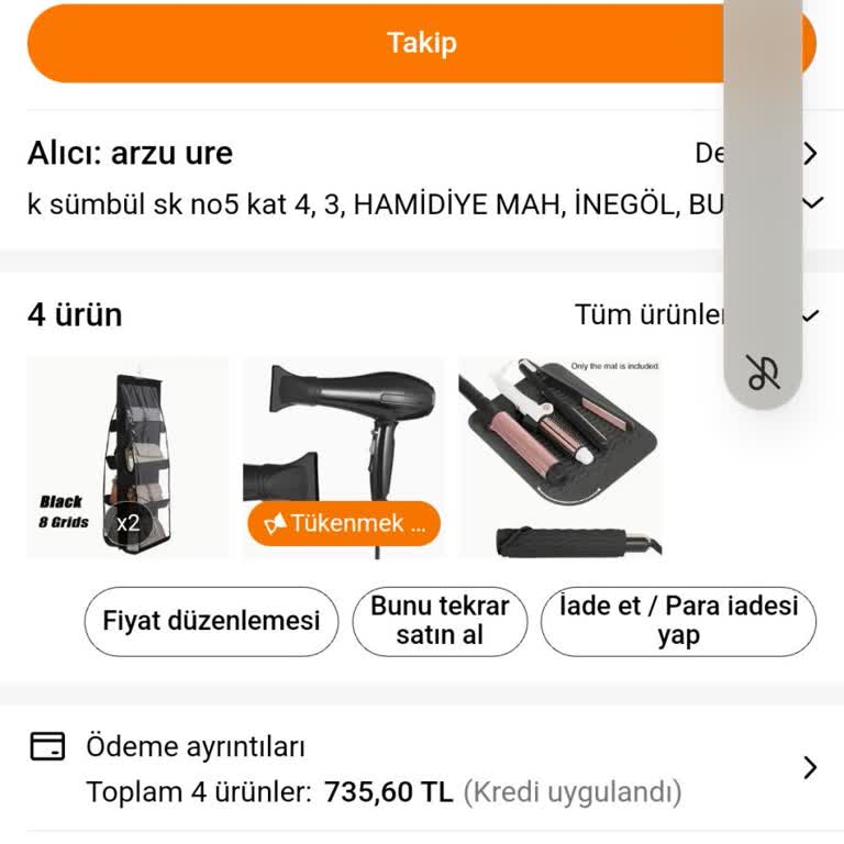 Etkinlik Sonrası Ürün Ve İletişim Sorunları Yaşadım