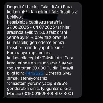 Artı Para Kampanyasında Banka İşlemleri Nedeniyle Mağduriyet
