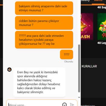Kazancım Ödenmedi Hesabım Kapatıldı Ana Paramı Bile Alamadım