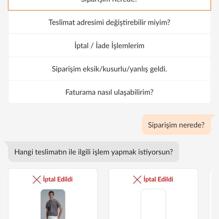 İptal Edilmeyen Ürün Ve Yetersiz Müşteri Hizmetleri