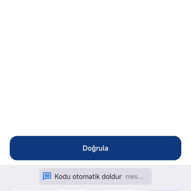 SMS Onay Kodu Gelmedi, Hesaba Erişemiyorum