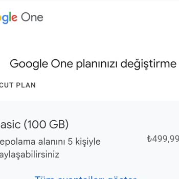 Google One Abonelik Ücretine Yapılan Fahiş Zam Mağduriyet Yaratıyor